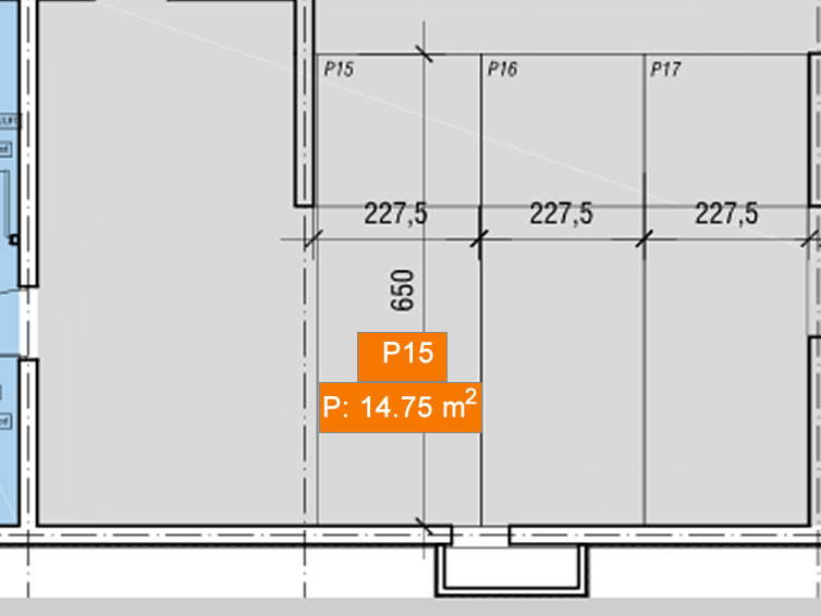Z4.P15 Podzemno garažno parkirno mjesto,14,75 m2, Objekat 4
