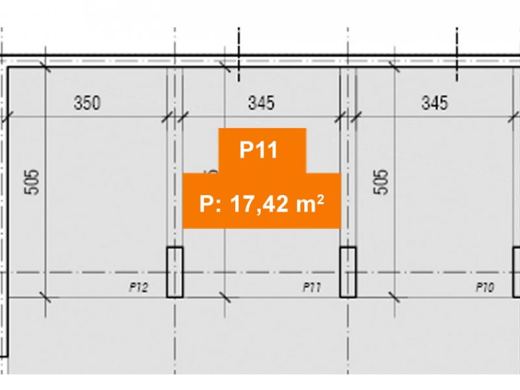Z6.P11 Podzemno garažno parkirno mjesto,17,42 m2, Objekat 6 . REZERVISANO